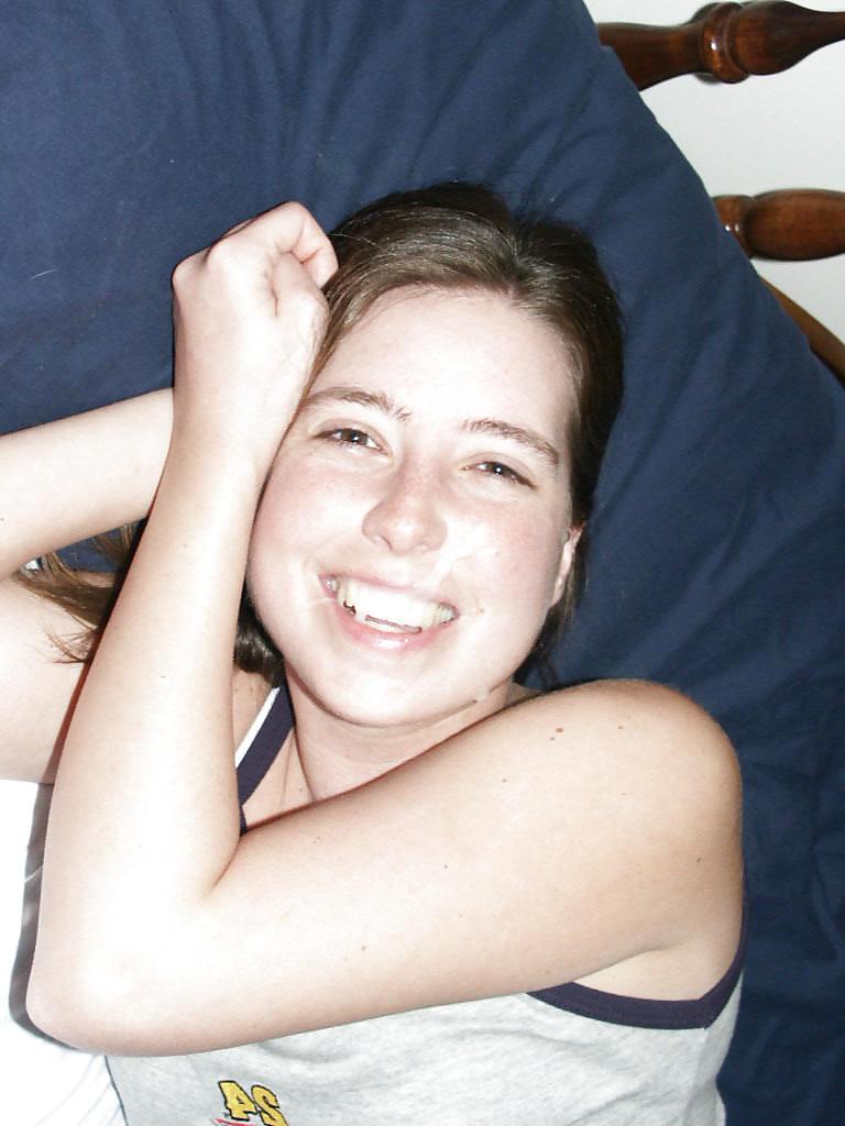 18P Facial slut