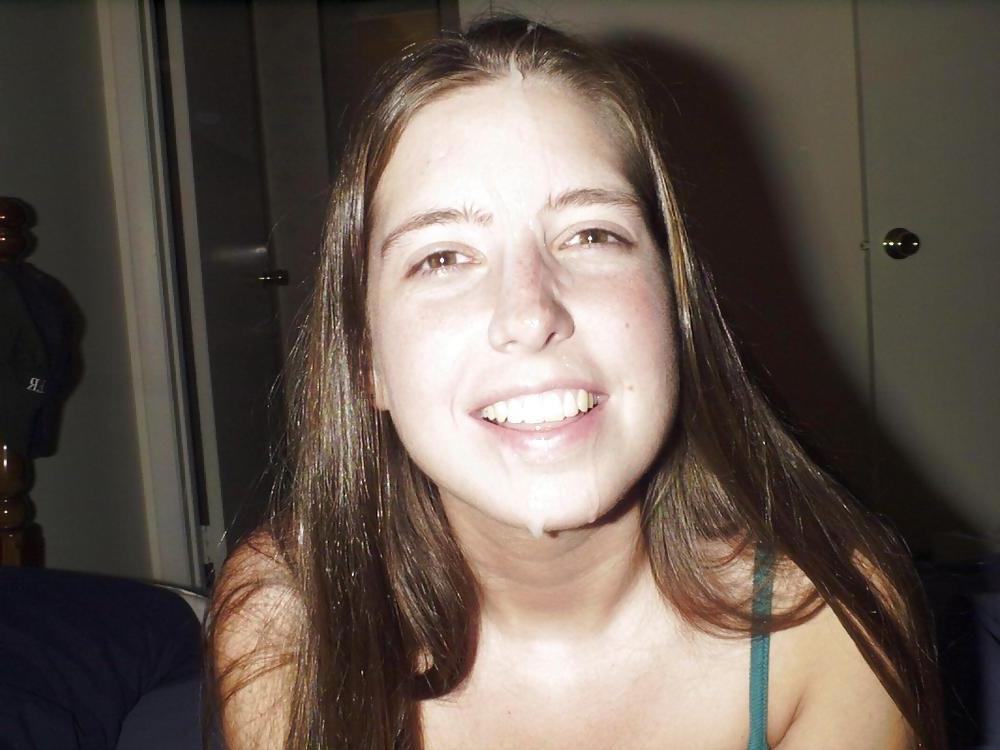 18P Facial slut