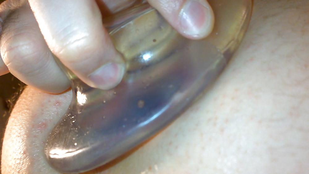 13P A big anal screw spreading my asshole to a giant gape part1