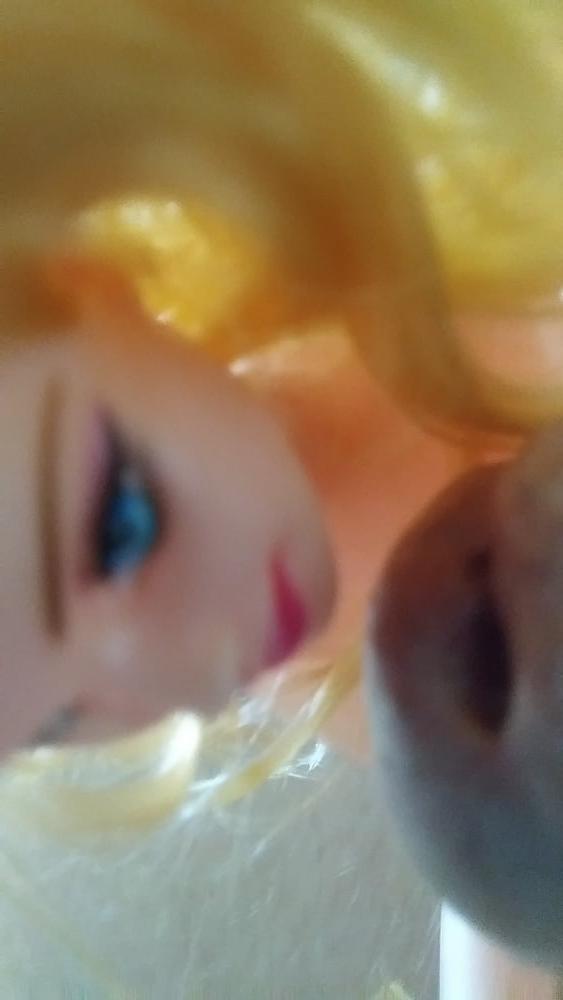 15P Barbie doll gets cum bath