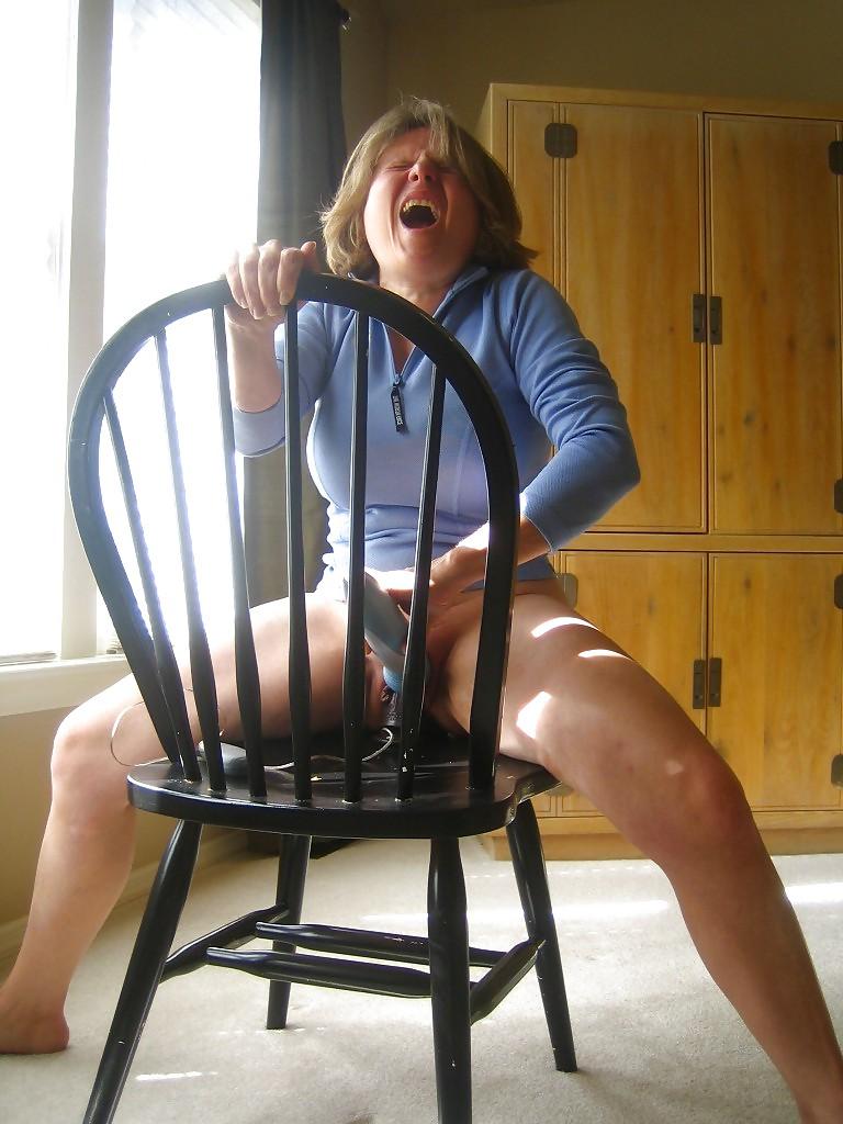 25P MarieRocks 50+ Riding Mounted Dildo Sex