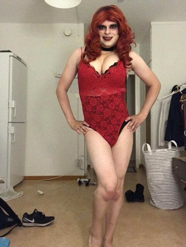 11P Tgirl Amanda Lingerie 3