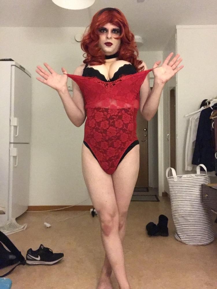11P Tgirl Amanda Lingerie 3