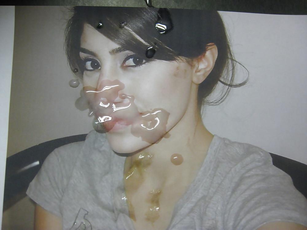 12P Gman Cum on Face of a Sexy Pakistani Slut