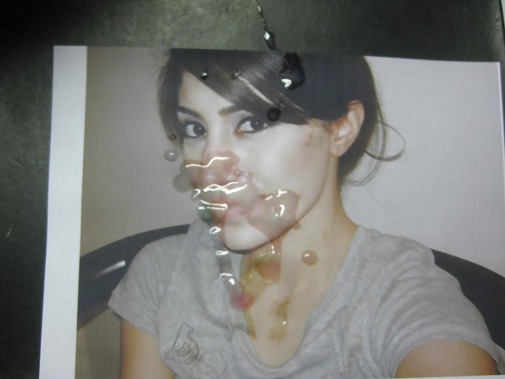 12P Gman Cum on Face of a Sexy Pakistani Slut