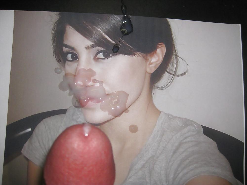 12P Gman Cum on Face of a Sexy Pakistani Slut