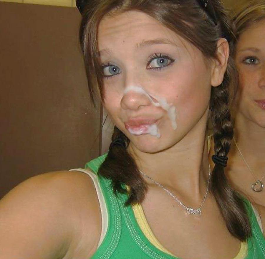 25P JIZZ ON HER FACE V
