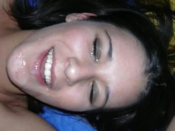 25P JIZZ ON HER FACE V