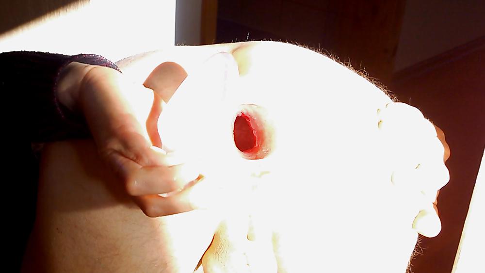 8P After 4 month break, opening my asshole to a gape part2