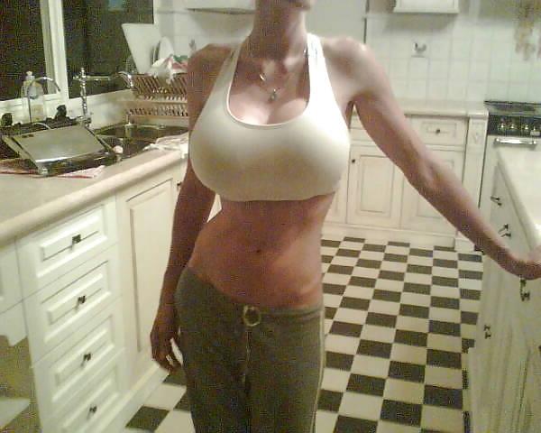 25P Anonymous with huge fake tits!