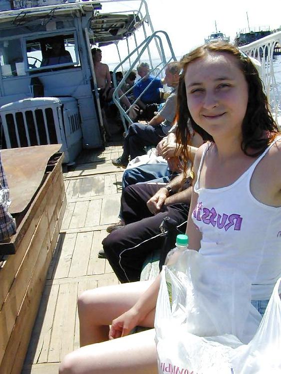 25P Russian Teen Exhibitionist with a Cheesy Cunt