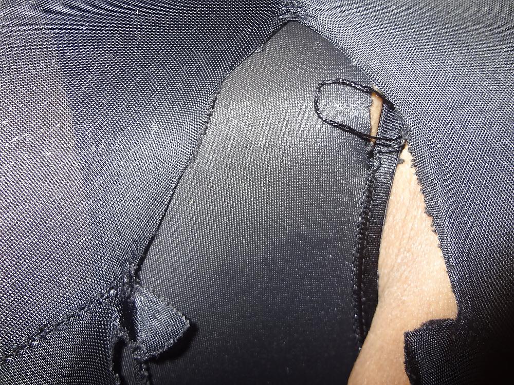 25P Wife in leggings and Panties....Cum on Ass