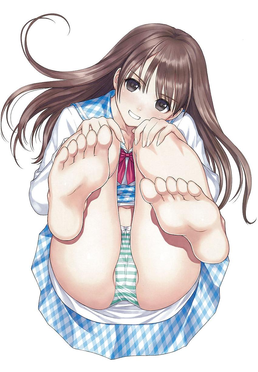 25P Anime feet