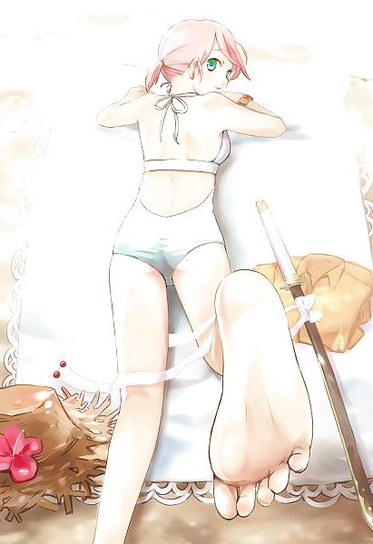 25P Anime feet