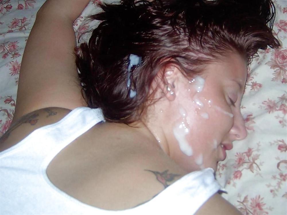 22P JIZZ ON HER FACE VI
