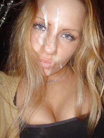 22P JIZZ ON HER FACE VI