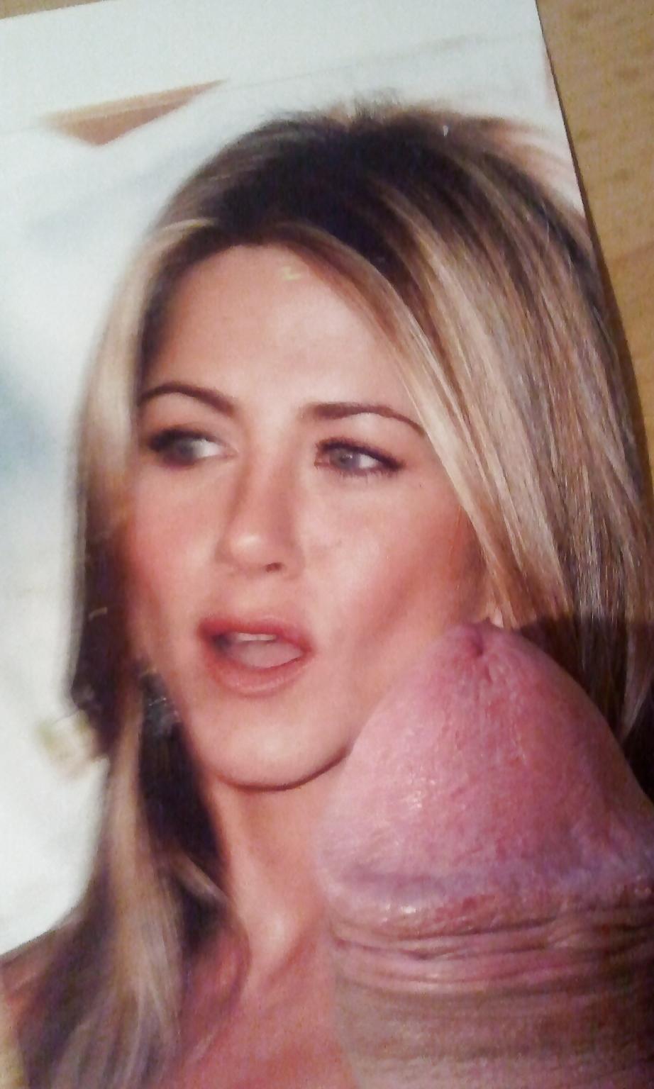 16P Spritze Jennifer Aniston voll - cum on Jennifer Aniston