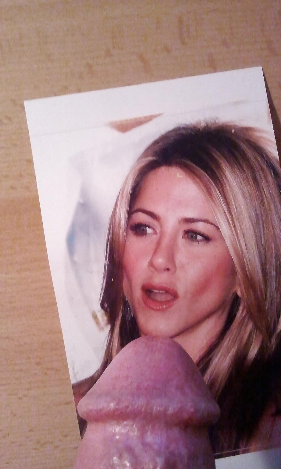 16P Spritze Jennifer Aniston voll - cum on Jennifer Aniston