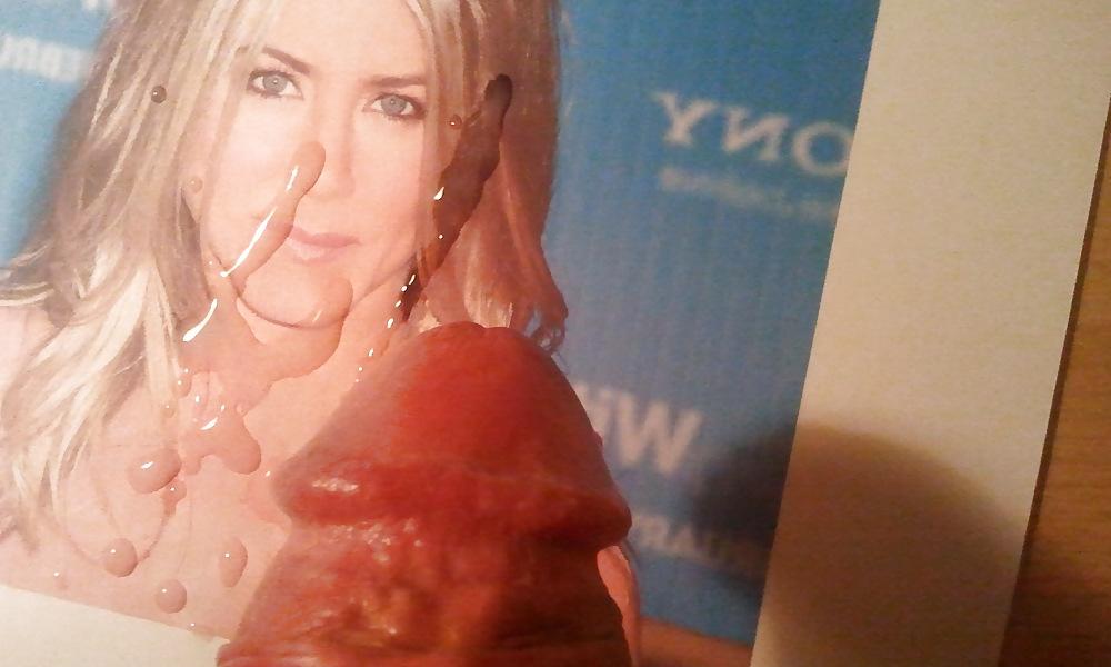 16P Spritze Jennifer Aniston voll - cum on Jennifer Aniston