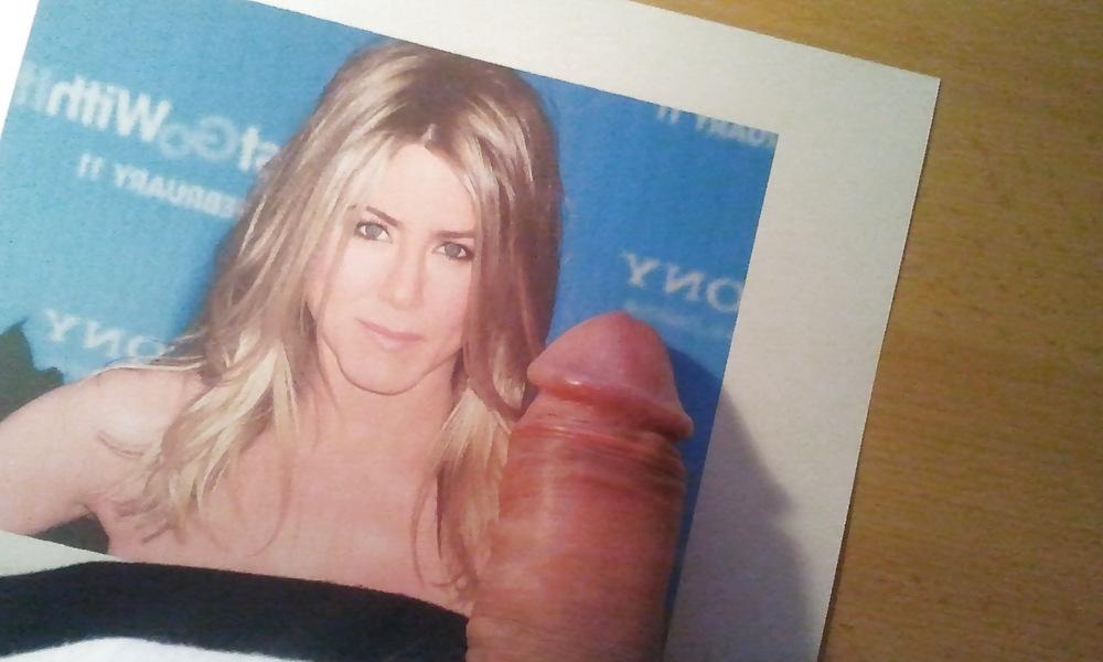 16P Spritze Jennifer Aniston voll - cum on Jennifer Aniston