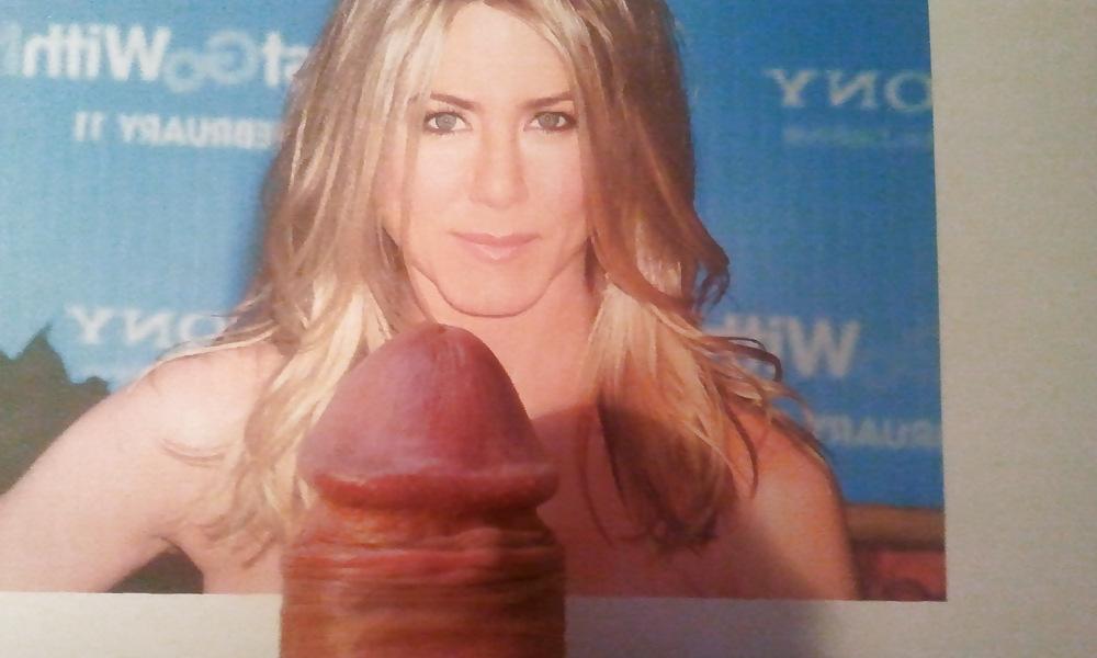 16P Spritze Jennifer Aniston voll - cum on Jennifer Aniston