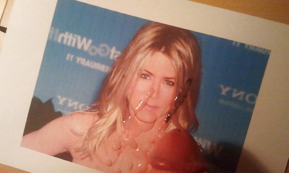 16P Spritze Jennifer Aniston voll - cum on Jennifer Aniston