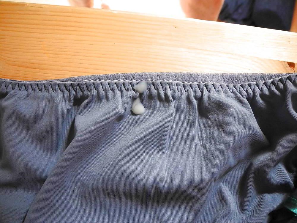 14P Cum on panty