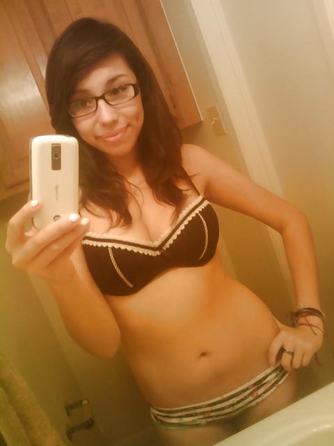 7P Black Bra