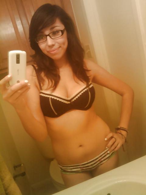 7P Black Bra