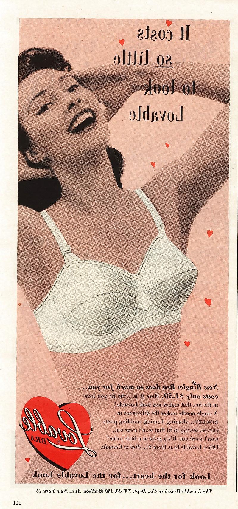 7P Vintage Bra's