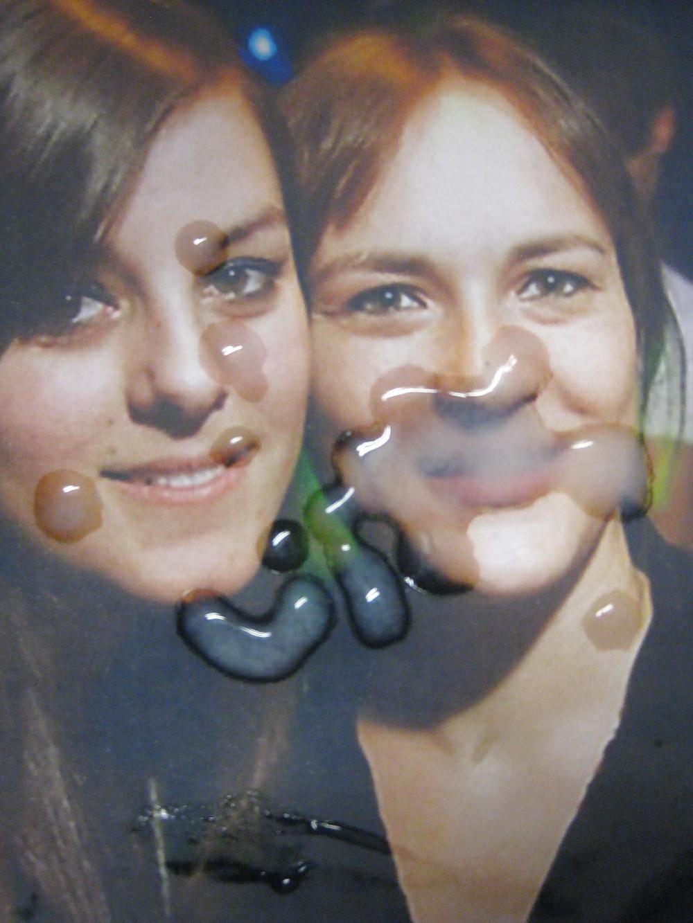 14P Gman Cum on Face of three French Sluts