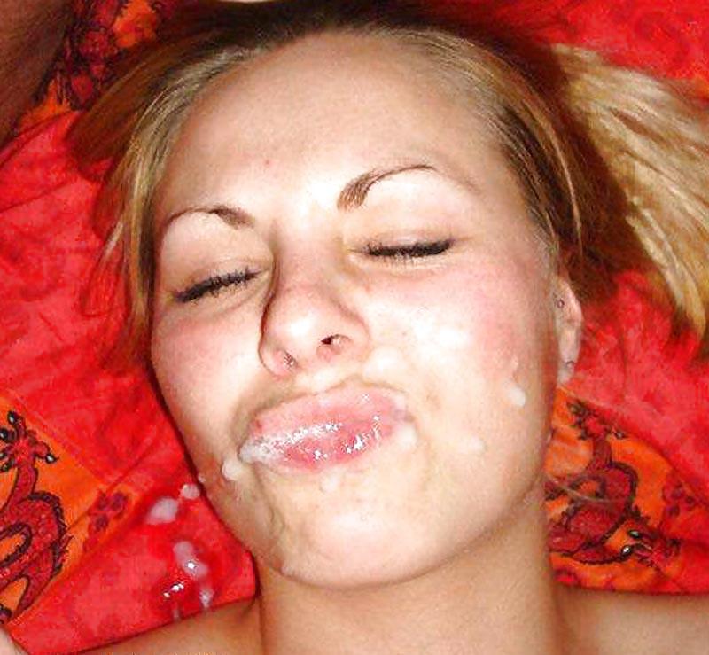 23P JIZZ ON HER FACE II