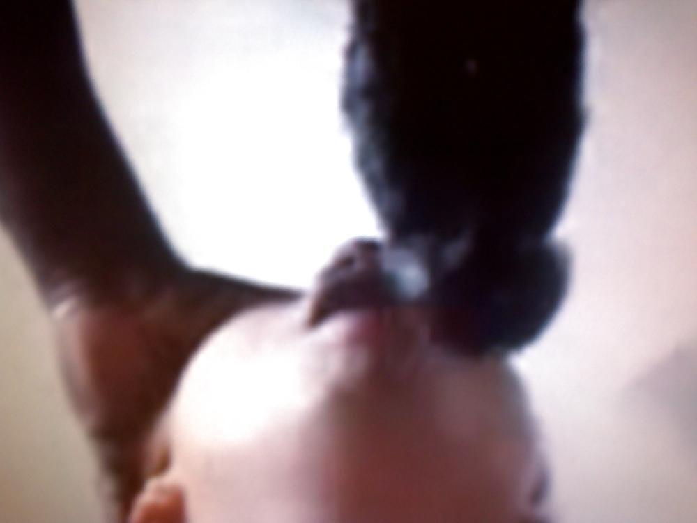 12P Carole's hairy cunt in the public shower