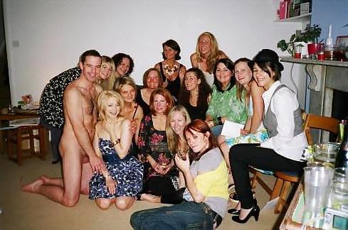 9P Women and cock 15 - more from Real CFNM party