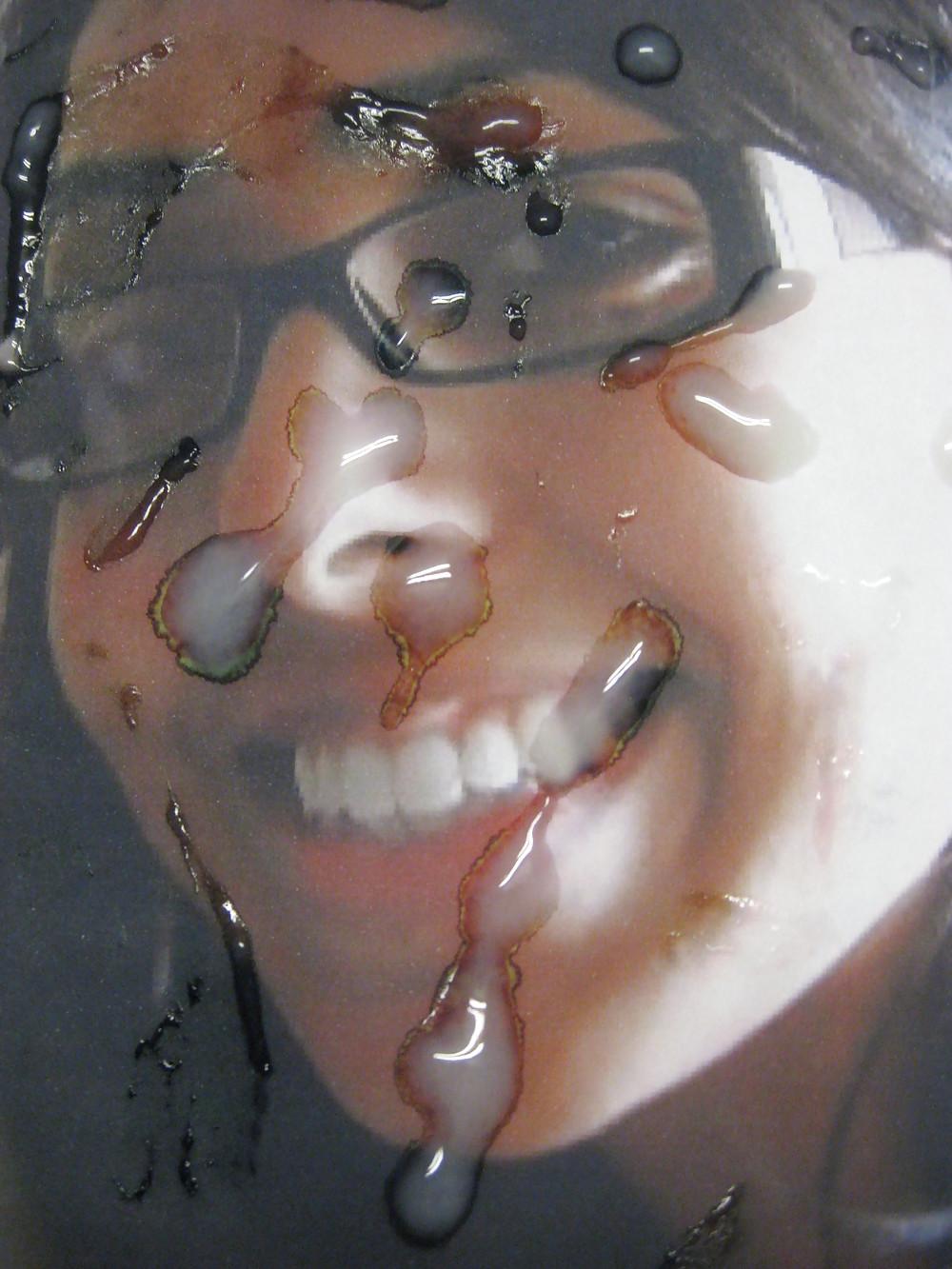 14P Gman Cum on Face of a Sexy Indian Girl