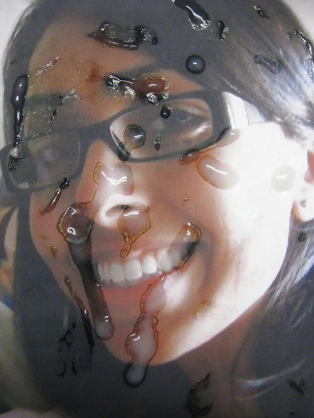 14P Gman Cum on Face of a Sexy Indian Girl
