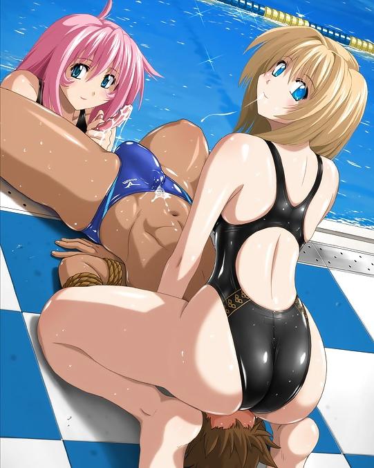24P Anime-Huren - Facesitting