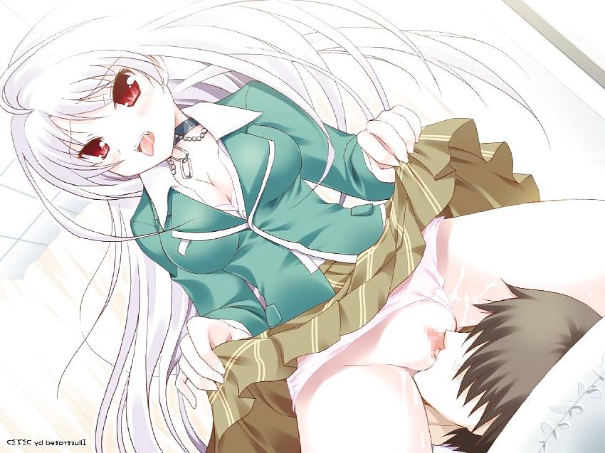 24P Anime-Huren - Facesitting