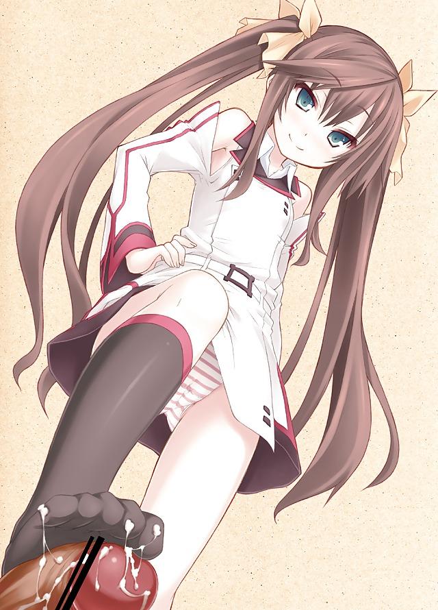 24P Anime Whores - Footjobs