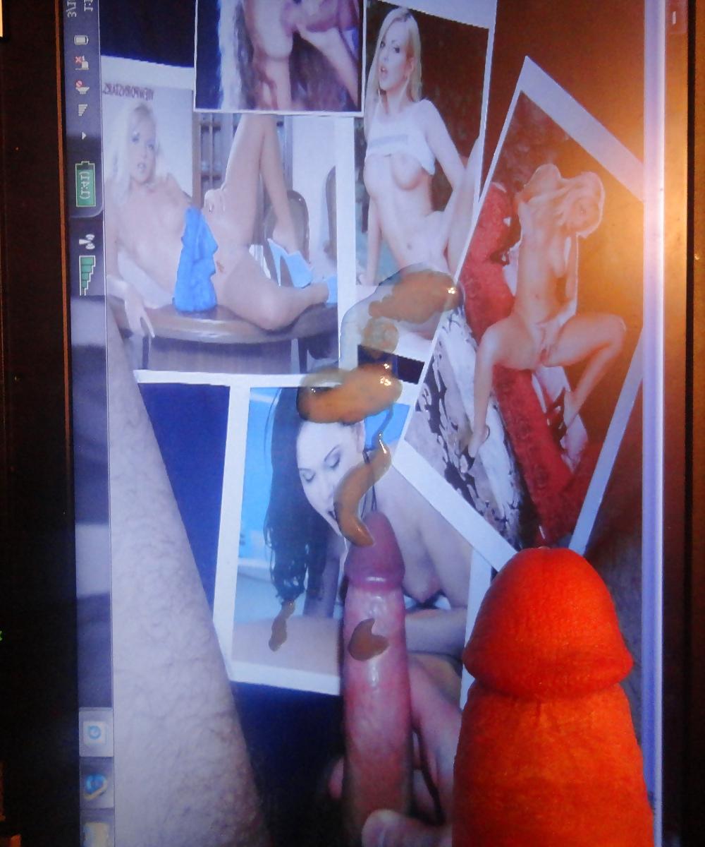 5P Double cocking with Rocos to cum on hot pornstars