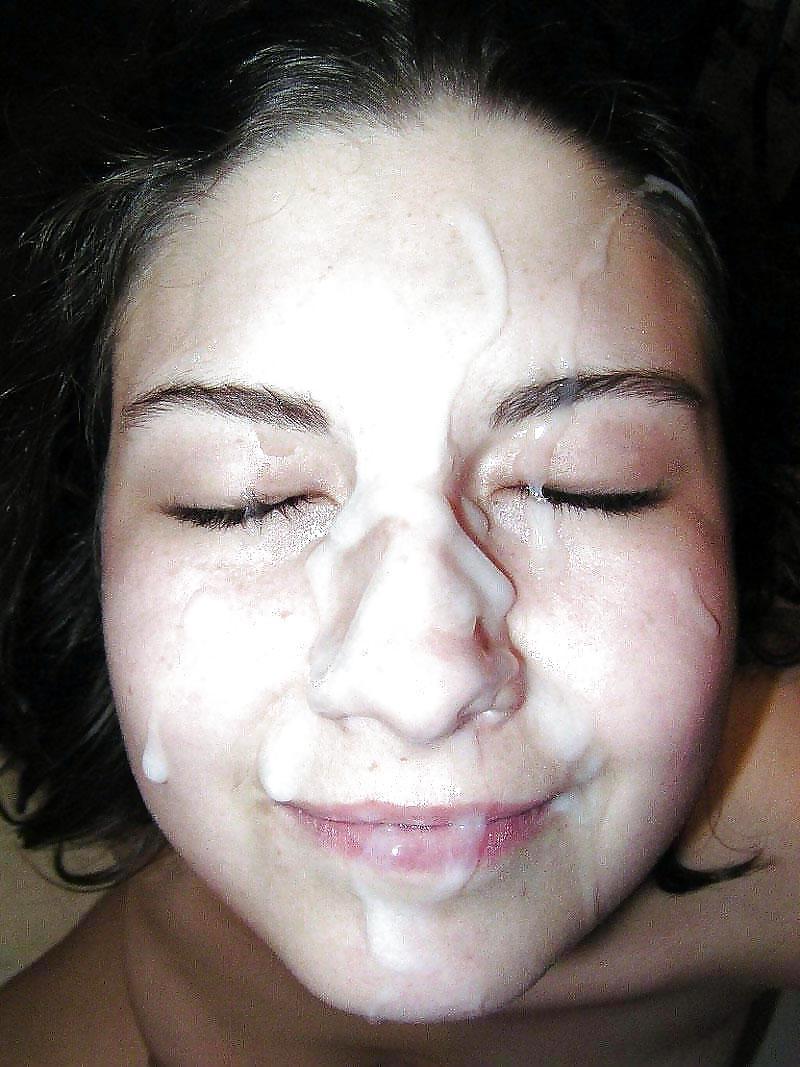 25P Faces To Cum On