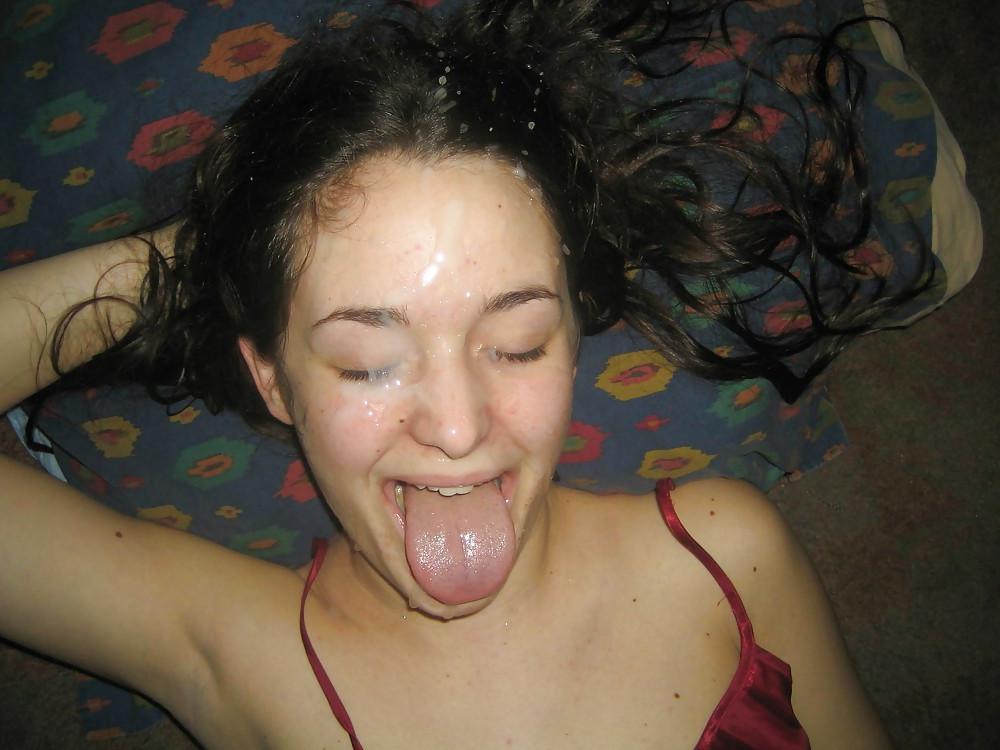 20P My Cum on face