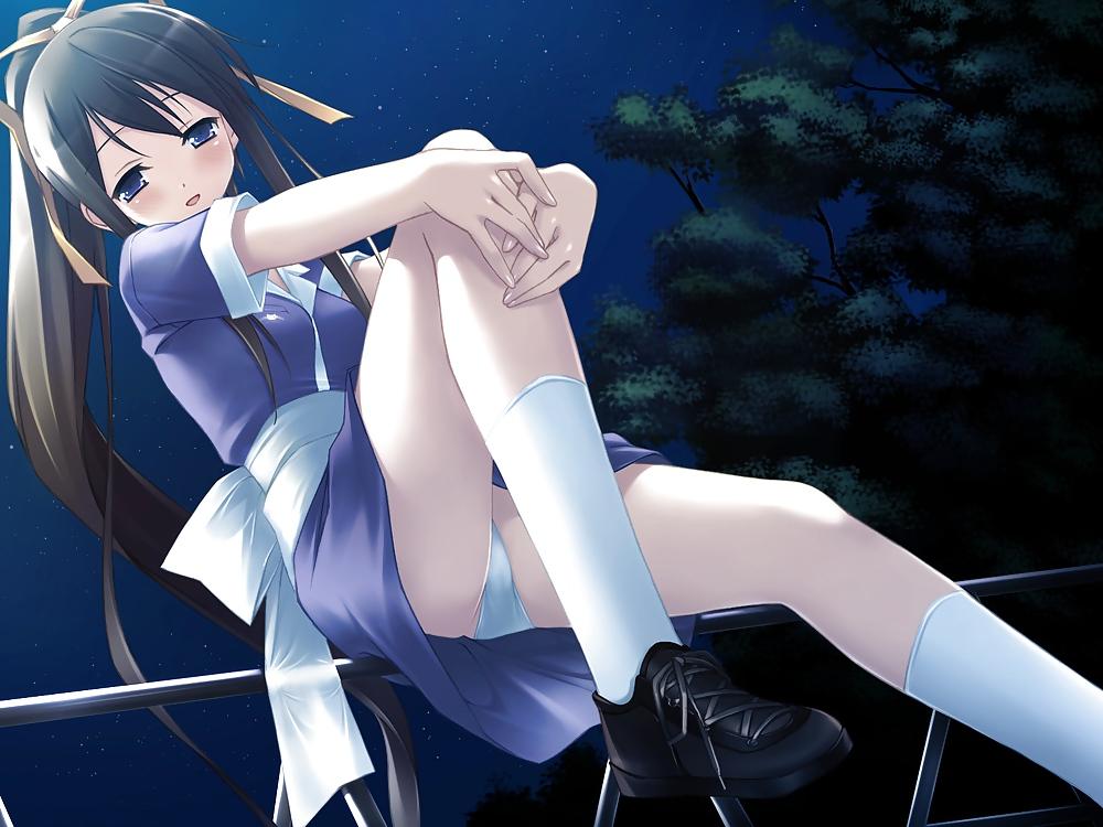 25P Anime Upskirt