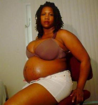 8P Pregnant black whores