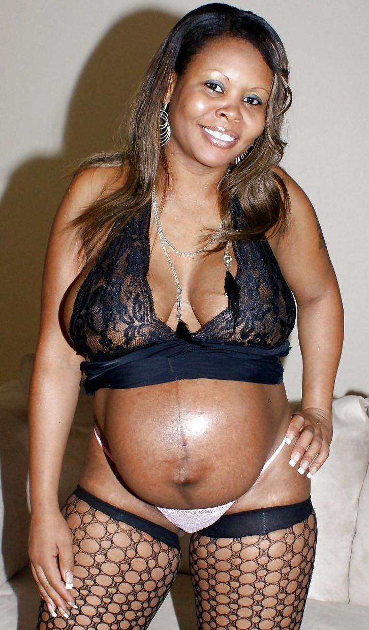 8P Pregnant black whores
