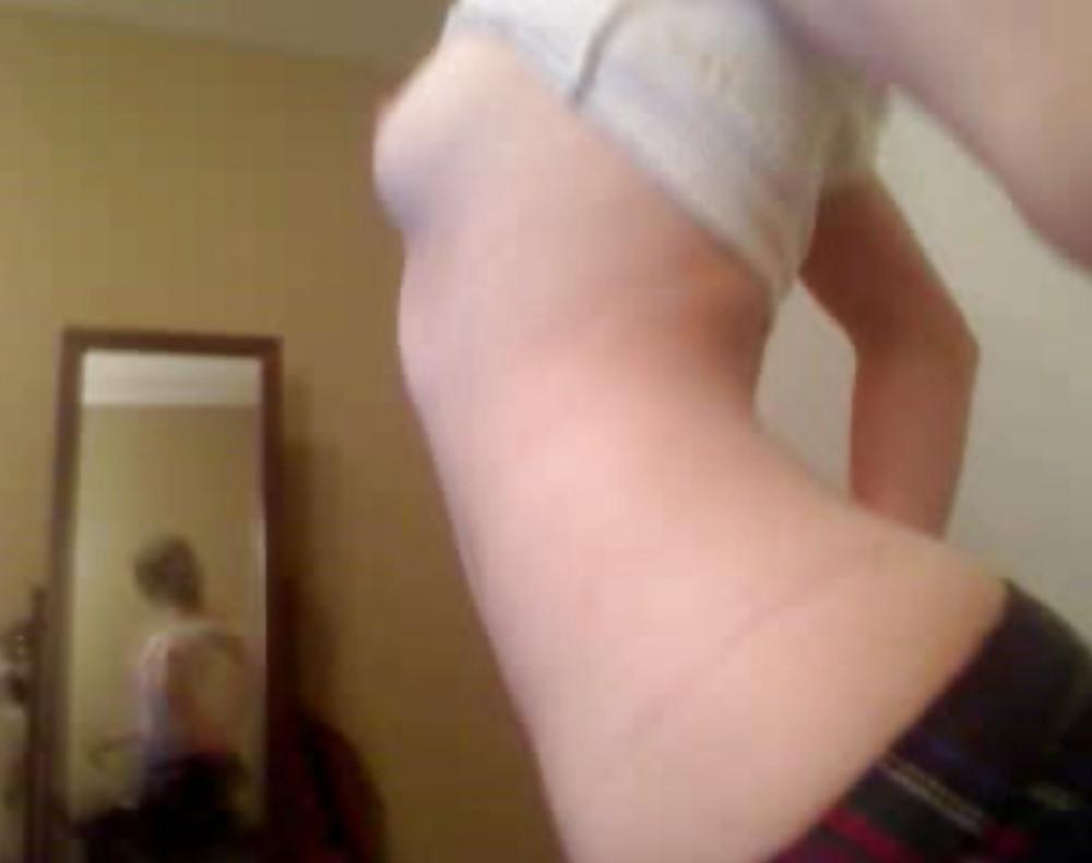 25P Panty tease and upskirt 