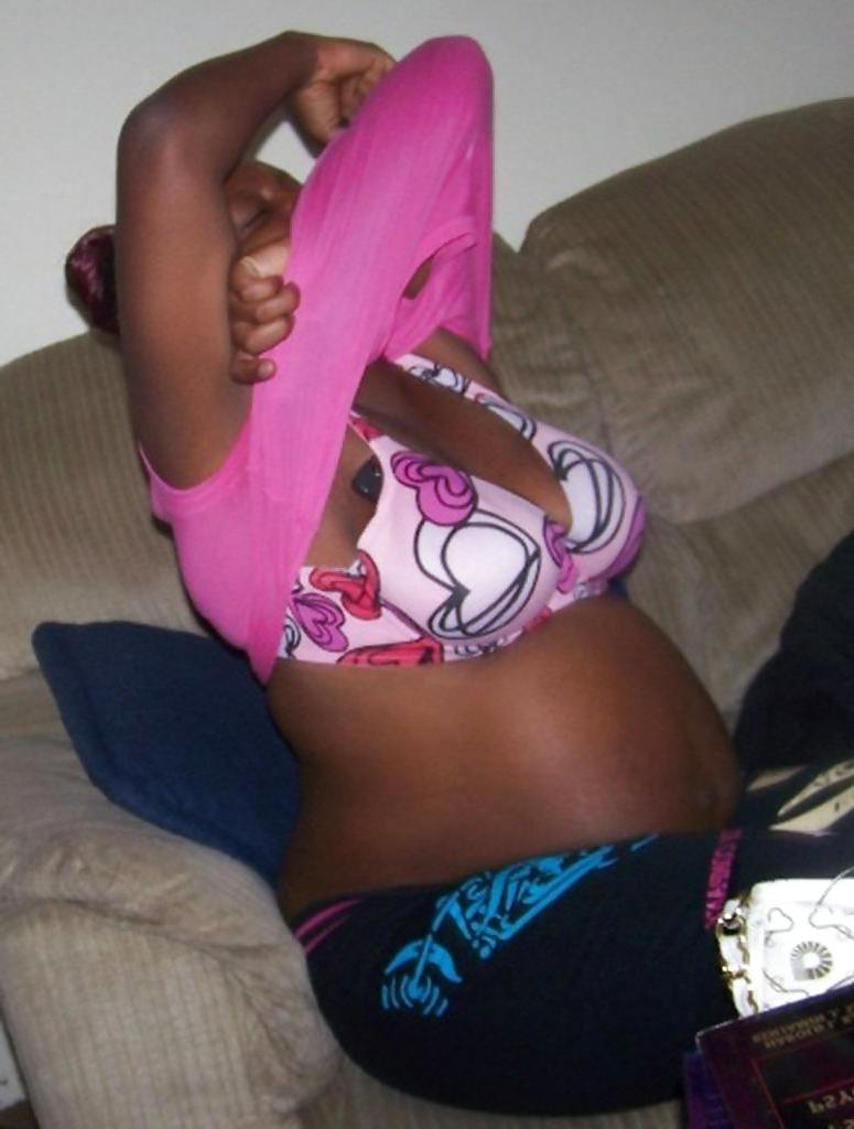 16P Brunette Laila Pregnant