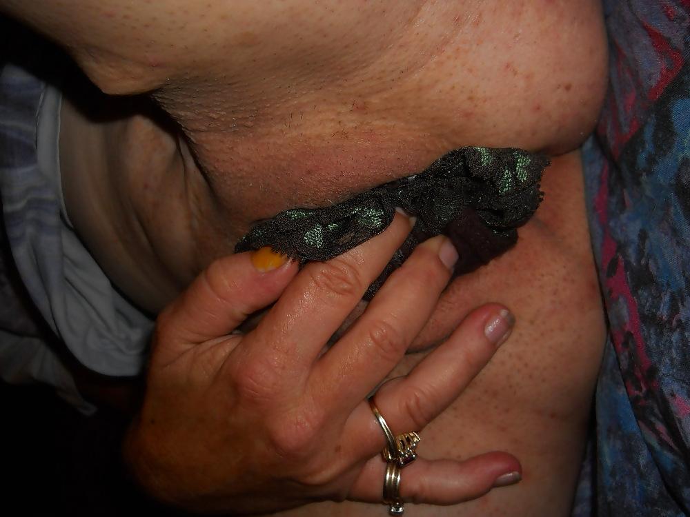 25P Pantie stuffed cunt