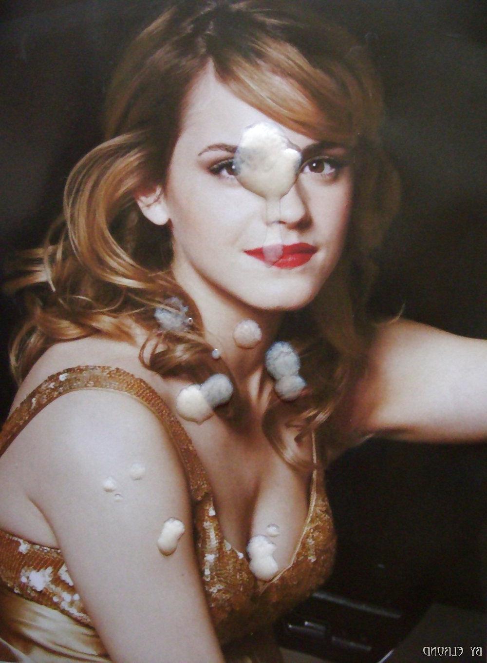 25P Sperma auf Emma Watson (frühes Werk)
