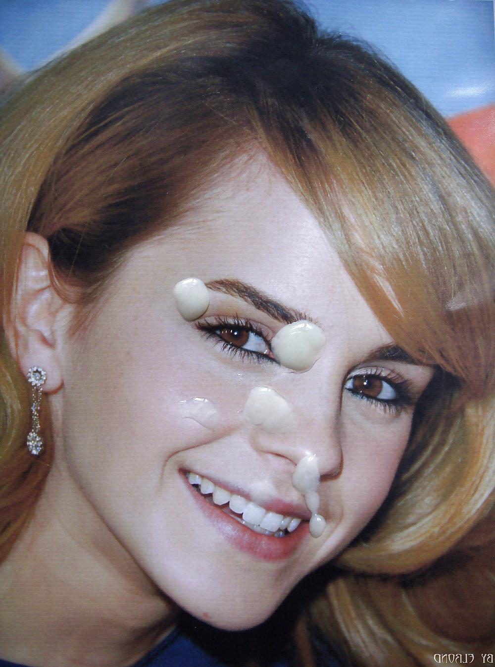 25P Sperma auf Emma Watson (frühes Werk)